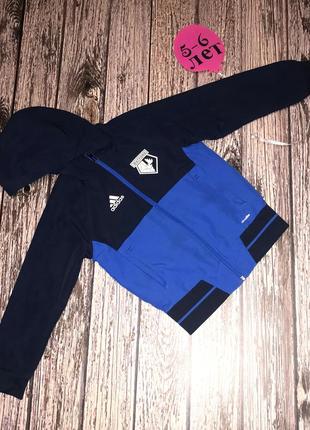 Куртка-вітровка adidas для хлопчика 5-6 років, 110-116 см