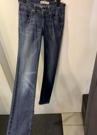 Женские синие джинсы «levi’s”, размер 283 фото