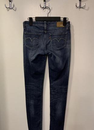 Женские синие джинсы «levi’s”, размер 284 фото