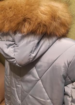 Стеганая куртка-пальто пуховик ультралайт с капюшоном6 фото