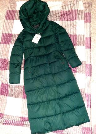 Темно-зелена зимня куртка x y h3 фото
