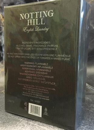 Notting hill english laundry 100 ml мужской элитный  парфюм оригинал4 фото