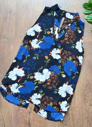 Блуза в квітковий принт zara zara