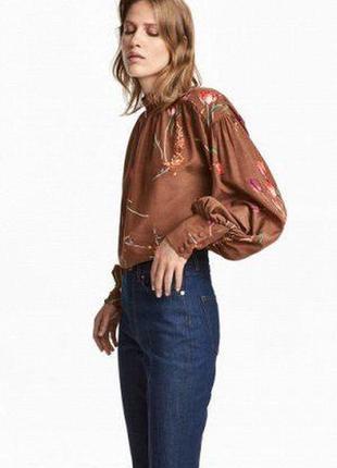 Блуза в квітковий принт zara zara zara
