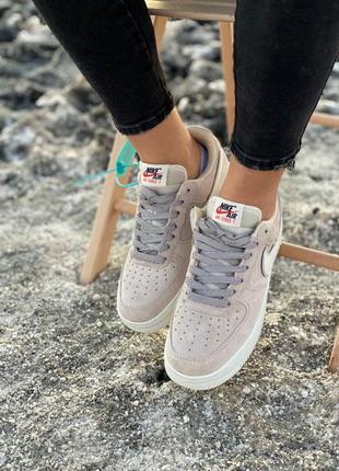 Nike air force grey, (36рр - 45рр) кроссовки найк форс серые4 фото