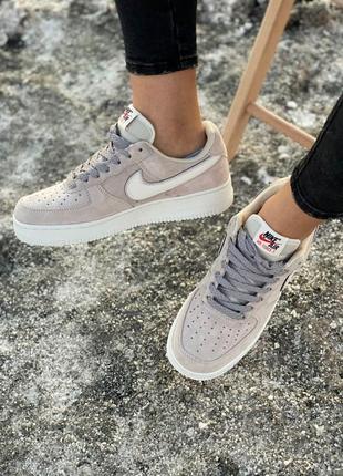 Nike air force grey, (36рр - 45рр) кроссовки найк форс серые5 фото