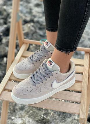 Nike air force grey, (36рр - 45рр) кроссовки найк форс серые6 фото