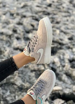 Nike air force grey, (36рр - 45рр) кроссовки найк форс серые8 фото