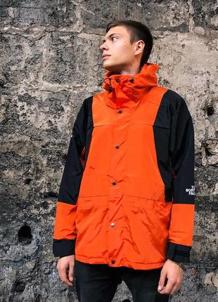 Куртка supreme x the north face "light orange"