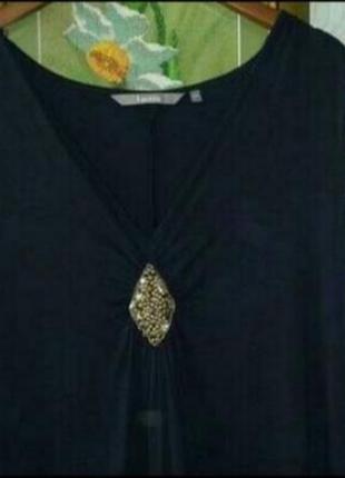 Подовжена блуза туніка оригінального крою2 фото