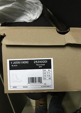 Ботинки оригинал dr. martens jadon zip Polished mono black. стильний львів жадон платформа platform3 фото