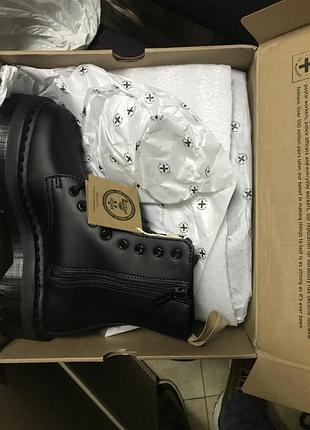 Ботинки оригинал dr. martens jadon zip vegan mono black. стильний львів жадон платформа platform6 фото