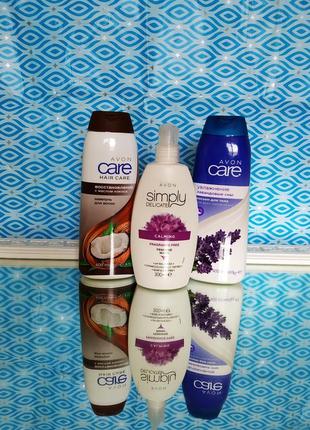 Набір 2: шампунь для волосся, засіб для жіночої інтимної гігієни, лосьйон для тіла.1 фото