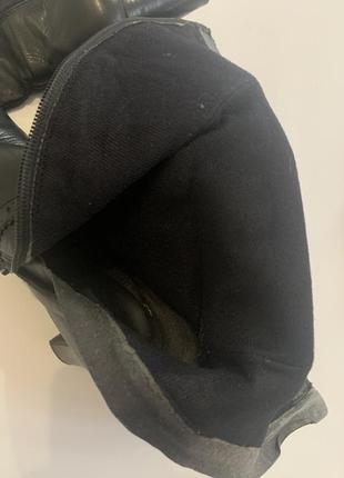 Итальянские кожаные деми сапожки стелька 24,5 см7 фото
