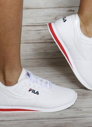 Белые женские кроссовки fila 38 размер