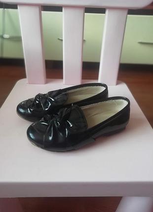 Лаковые туфельки zara, размер 27 2