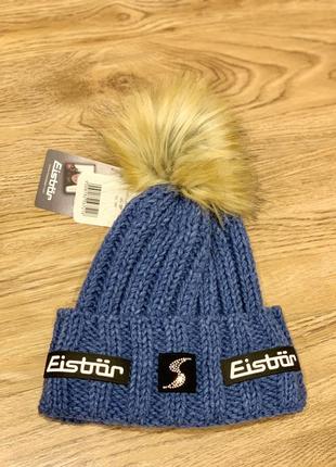 Женская горнолыжная шапка eisbar с кристаллами swarovski2 фото