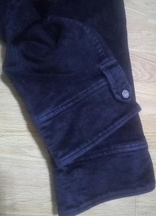 Плотные зимние вельветовые капри,штаны.9 фото