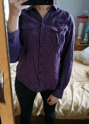 Сорочка в клітинку