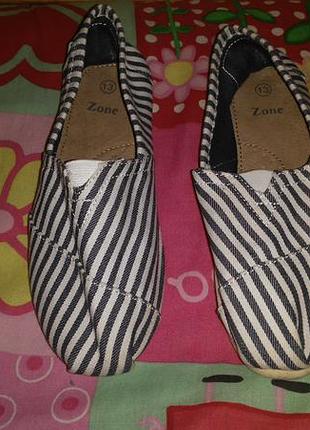 Эспадрильи балетки zone