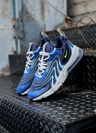 Мужские синие спортивные легкие кроссовки nike air max 270 react 🆕найк аир макс 270🆕6 фото