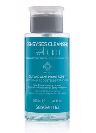 Лосьон очищающий sesderma laboratories sensyses cleanser sebum(испания)1 фото