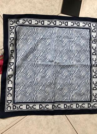 Платок dolce&gabbana/морская волна