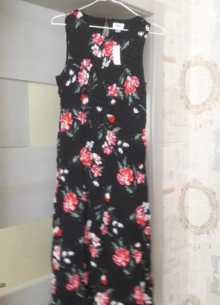 Платье с цветочным принтом old navy3 фото
