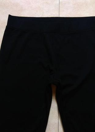 Стильные черные спортивные штаны с высокой талией m&s, 16 размер.2 фото