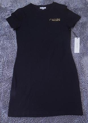 Платье футболка calvin klein  s, m