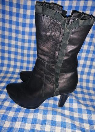 Кожаные сапоги al.kir collection