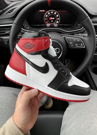 Nike air jordan 1 retro hight red 🆕шикарные кроссовки найк🆕купить наложенный платёж9 фото