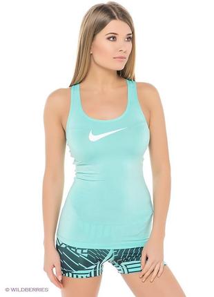 Суперовая фирменная спортивная майка борцовка nike pro оригинал1 фото