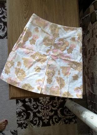 Хлопковая юбка на подкладке esprit1 фото