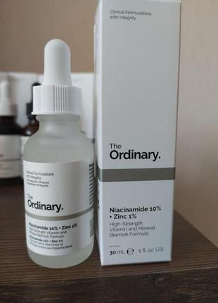 Сироватка для ідеальної шкіри the ordinary niacinamide 10% + zinc 1% ніацинамід і цинк5 фото