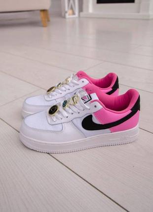 Женские легкие кожаные стильные кроссовки nike air force 1 🆕найк аир форс🆕