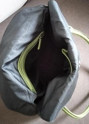 Сумка яскрава зелена5 фото