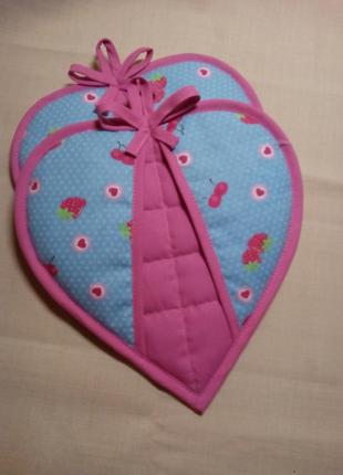 Набір текстильних прихваток для гарячого