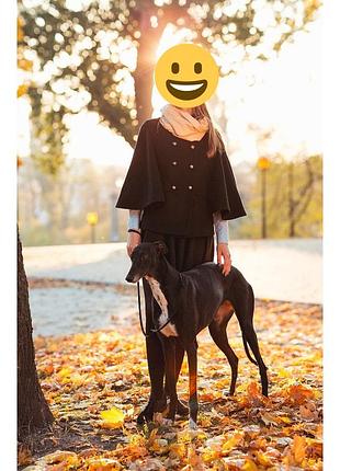 Пальто пончо