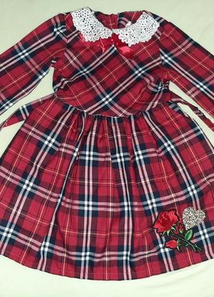 Детское платье на 5-6 лет.
