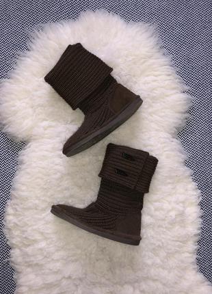 Bearpaw оригінал в'язані уггі шерсть, овчина високі замша