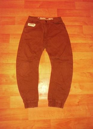 Джинсы штаны коричневые на подростка 14 лет рост 164 р. s - voi jeans