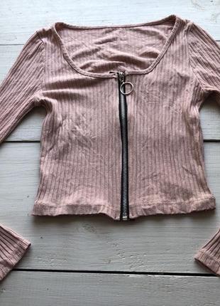 Кофточка на змейке