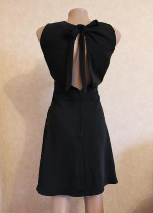 Элегантное чёрное платье1 фото