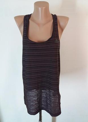 Майка борцовка прозрачная adidas climate