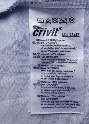 Велофутболка велосипедка crivit sports (l)8 фото