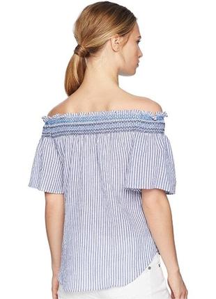 Блуза блузка 🫐 с открытыми плечами polo ralph lauren