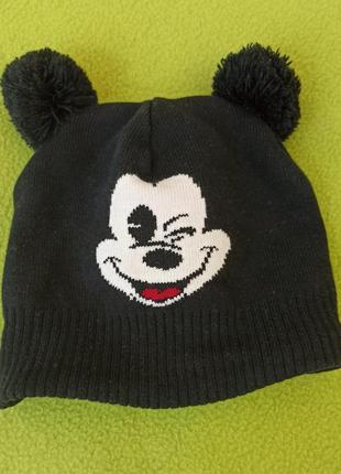 Шапка микки маус н&м 2-4 года