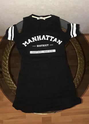 Футболка удлинённая fb sister