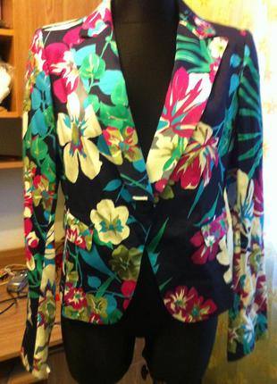 Летний натуральный пиджак италия премиум класса